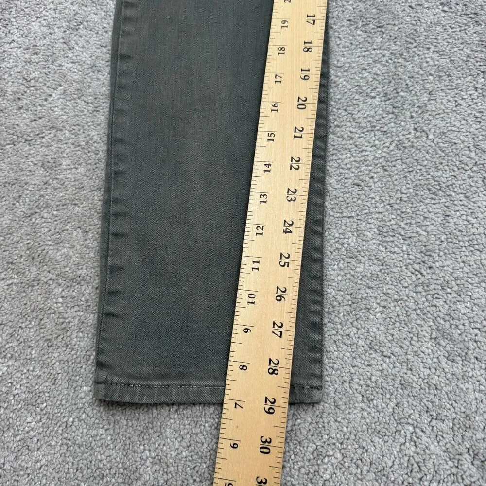Bonobos Tailored Stretch Straight Leg Denim Jeans Mens 34x30 Gray Charcoal Wash